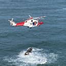 Crews were called out on Thursday afternoon after reports of two kayakers in difficulty