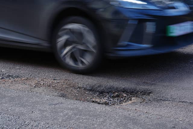 Potholes are a real concern for many (Picture: Yui Mok)