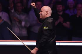 John Higgins in one match away from the final.