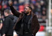 Former Rangers striker Jermain Defoe began is managerial reign at Woking in dramatic fashion. Cr: Getty Images.