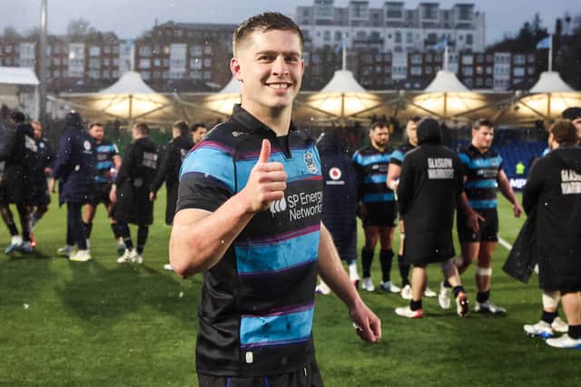 Glasgow Warriors' Dan Lancaster at full time after the Investec Champions Cup Round of 16 match against Vodacom Bulls at Scotstoun Stadium.