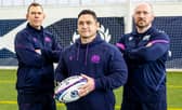 The new Scotland Women's coaching team: Senior assistant coach Ioan Cunningham, left, head coach Sione Fukofuka, centre, and forwards coach Dave Butcher.