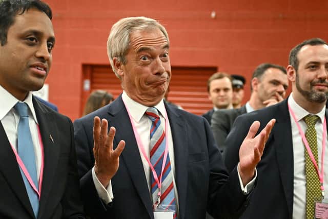 Would Nigel Farage have kept the UK out of the Iran War? (Picture: Oli Scarff)