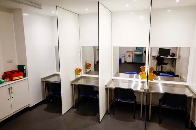 Glasgow's safer drug consumption room is a step forward but more are needed (Picture: Jeff J Mitchell)