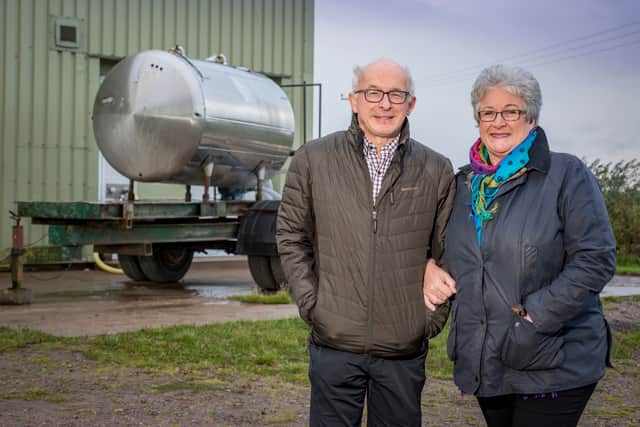 Callum and Jill Clark of Connage Highland Dairy 