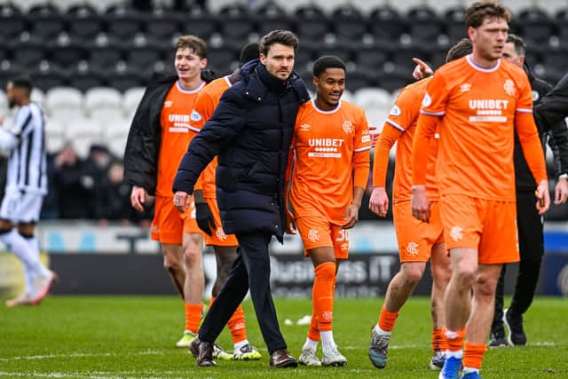 Rangers head coach Danny Rohl has been "instrumental" in Jayden Meghoma's development
