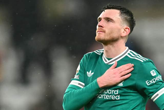 Andy Robertson will depart Liverpool as a "winner", says Anfield boss Arne Slot.