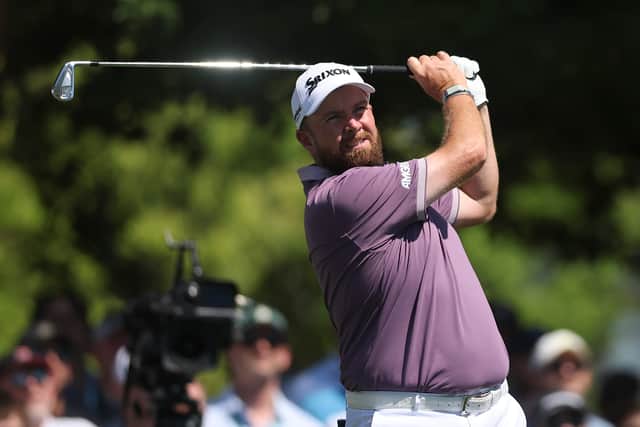 Shane Lowry made a hole-in-one at the sixth, having also made an ace at the 16th at Augusta National in the final round in 2016