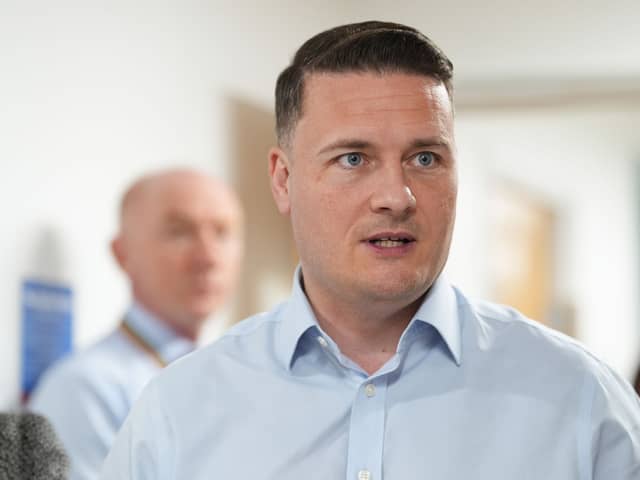 UK Health Secretary Wes Streeting