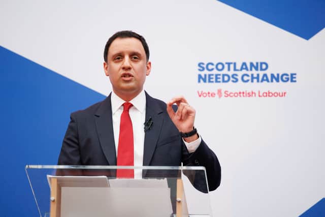 Scottish Labour leader Anas Sarwar