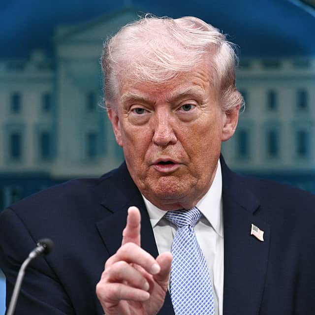 US President Donald Trump