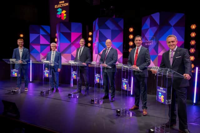 Swinney put under pressure over health during first TV leaders' debate
