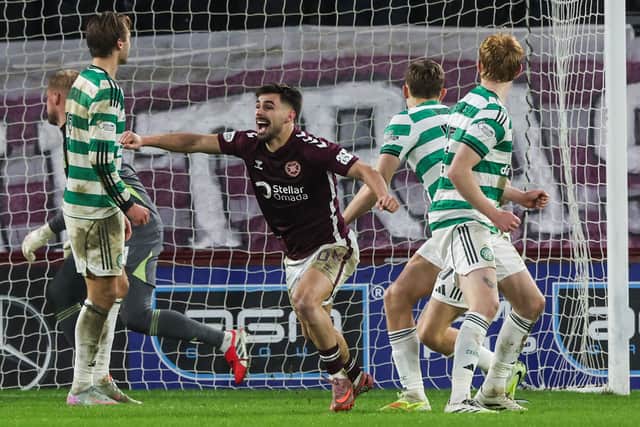 Hearts striker Claudio Braga has been one of the signings of the season.