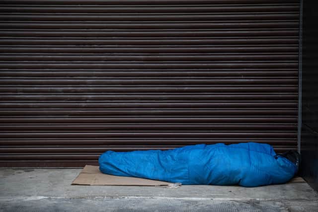 In the year to March 2025, there were a staggering 40,688 homelessness applications, whilst rough sleeping is also on the rise (Picture: Carl Court)