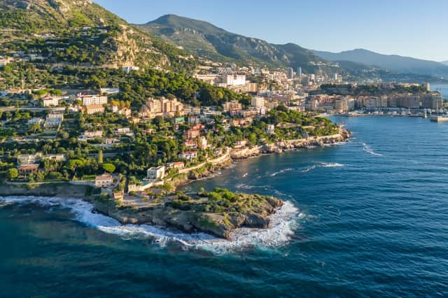 The French Riviera is a popular tourist destination.