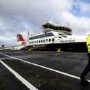 Isle of Islay was in dock for two weeks in July  