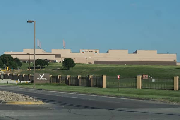The student is accused by US authorities of taking photographs of Offutt Air Force Base in Nebraska. Picture: Boevaya Mashina/Creative Commons