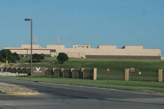 The student is accused by US authorities of taking photographs of Offutt Air Force Base in Nebraska. Picture: Boevaya Mashina/Creative Commons