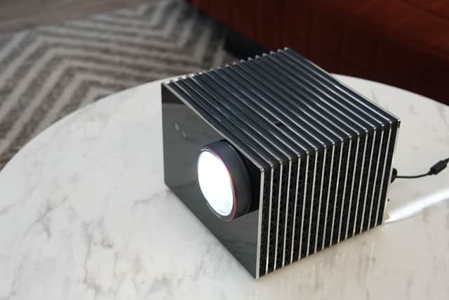 It's one of the most aesthetically pleasing projectors on the market, by quite a margin