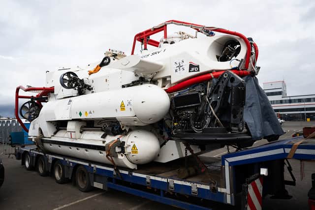 The 'ultimate insurance policy': Scotland-based submarine rescue craft ...
