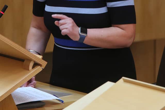 Scottish Labour’s shadow justice secretary Pauline McNeill