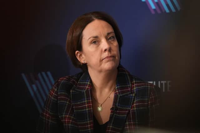 Former Scottish Labour leader Kezia Dugdale