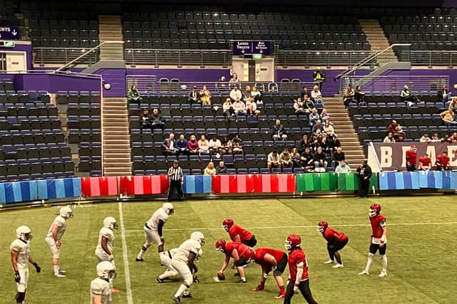 The Glasgow Tartans vs the England Eruptors
