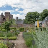 Hospitalfield walled garden.