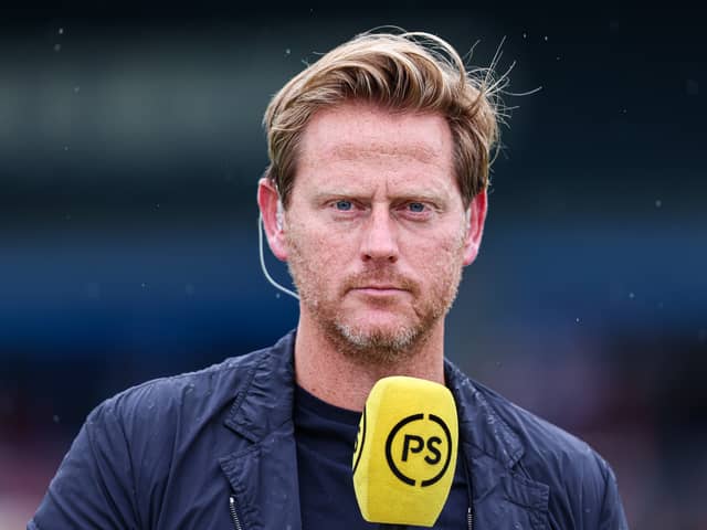 Pundit Michael Stewart has been banned from covering matches at Hampden by the Scottish FA. (Photo by Ross MacDonald / SNS Group)