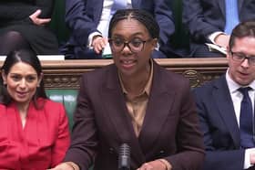 Kemi Badenoch during the emergency debate