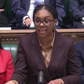 Kemi Badenoch during the emergency debate
