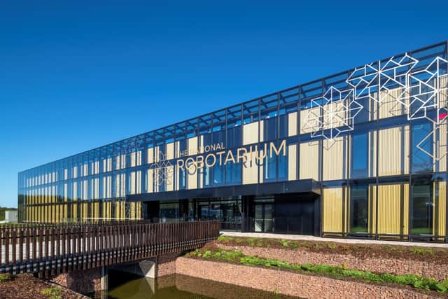 The National Robotarium is based at Heriot Watt University's Edinburgh campus.
