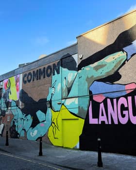 Molly Hankinson's mural for Nuart Aberdeen 2026.