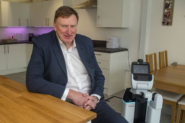 Stewart Miller has resigned as head of the National Robotarium