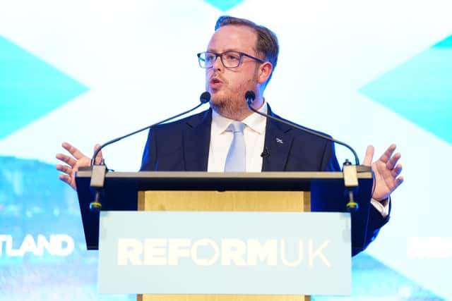 Thomas Kerr is a leading Reform UK candidate for the Holyrood election