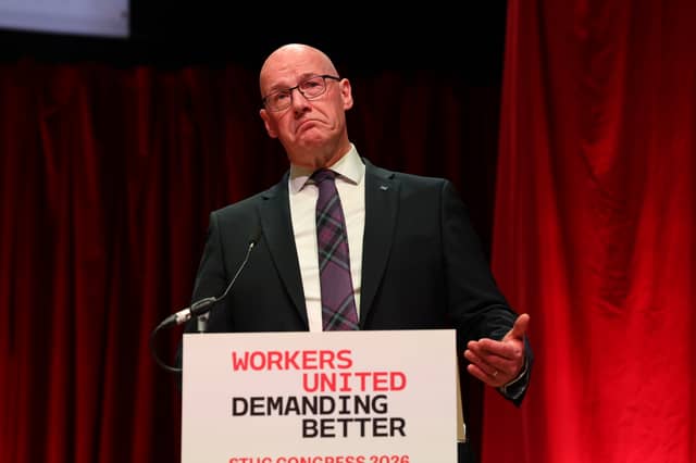 John Swinney's SNP is expected to remain the biggest party but fall short of a majority, a new poll has suggested