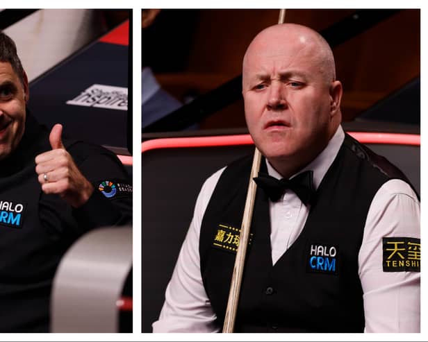 Ronnie O'Sullivan, left, and John Higgins, right, are just two snooker superstars with nicknames.