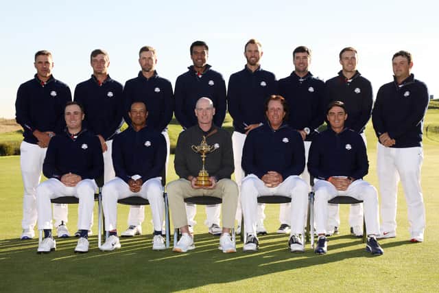 Jim Furyk captained a star-studded US side in the 2018 event at at Le Golf National in France 