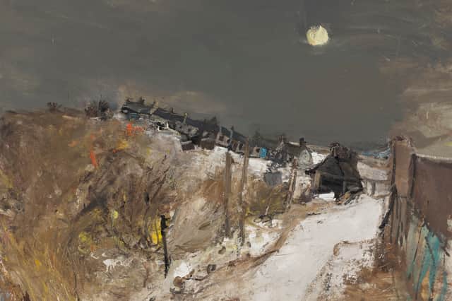 Joan Eardley, Catterline in Winter, 1963