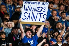 St Johnstone fans turned out in their numbers to attend a title party at McDiarmid Park.