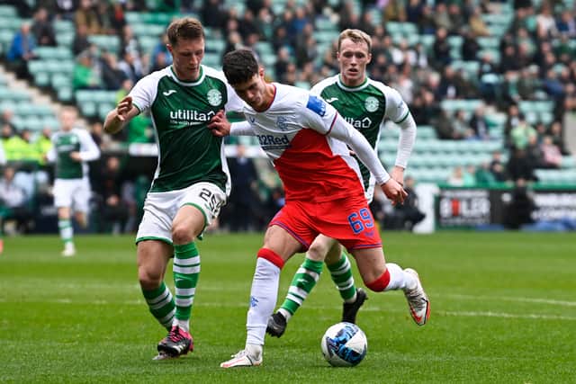 Ure during his time at Rangers.