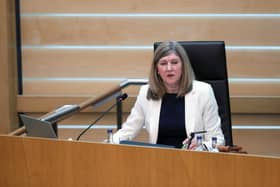 Alison Johnstone will shortly be making way for a new presiding officer