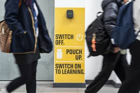 A pilot project at Portobello High School in Edinburgh has seen pupils deprived of access to their phones during class time
