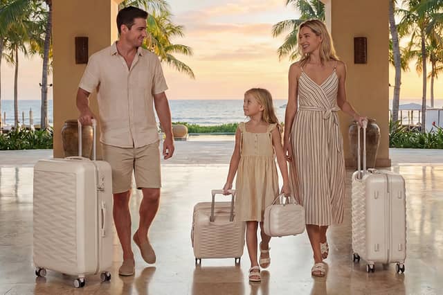 Get all the family a suitcase for your 2026 holiday with this four piece luggage set, which is now on sale on Amazon.