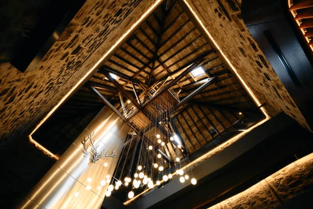 The Dalmore Kiln with its bespoke lighting