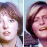 The bodies of Christine Eadie, left and Helen Scott, both aged 17, were found six miles apart at Gosford Beach and Haddington in October 1977. The case became known as the World's End Murders after the name of a bar where they were last seen