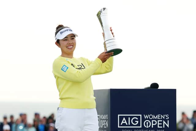 Japan’s  Miyu Yamashita won last year’s  AIG Women's Open  at Royal Porthcawl 