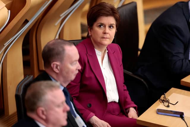 Former SNP first minister Nicola Sturgeon
