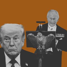 King Charles III and US President Donald Trump