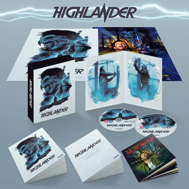 Here's what's included with the Highlander 40th anniversary two-disc Collector’s Edition.